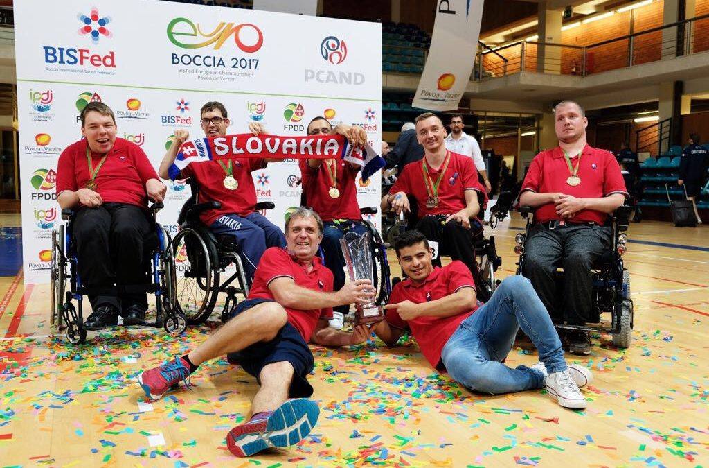 Tri cenné kovy z ME v boccii 2017